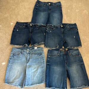 Lot of 5 Seven7 pies of Jean shirts all size 10